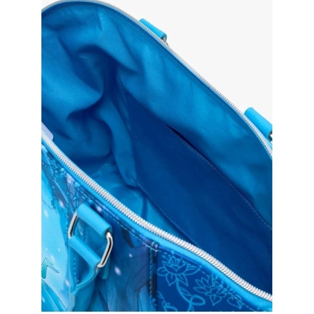 NWT Loungefly Disney The Princess The Frog‎ Tiana Firefly Blue Satchel Crossbody